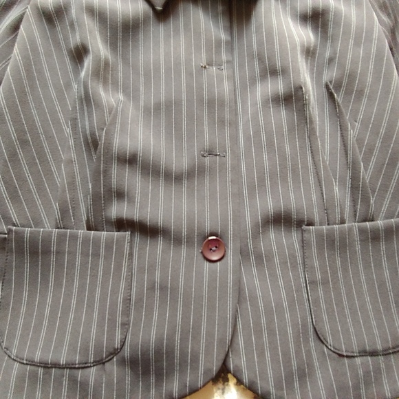 Algo jacket dark blue with white thin stripes - Picture 5 of 5